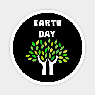 EARTH Day Celebration Nature Leaves Magnet